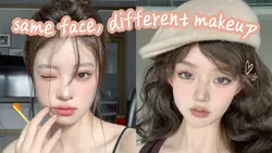 Different Styles of Makeup Tutorial Youtube Thumbnail 