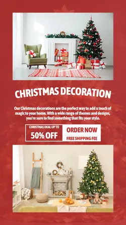 CHRISTMAS PROMOTION INSTAGRAM STORY