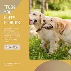 Pet industry Menu