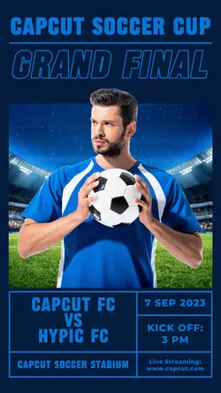 Other Soccer Match Promotion Instagram Story
