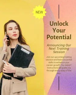 Education and training Announcement