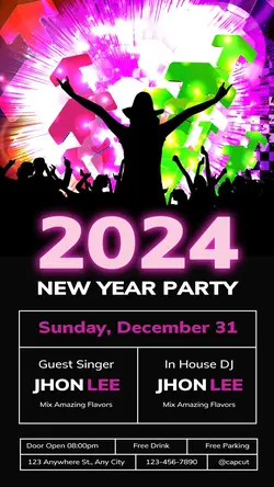 Other Industries 2024 New Year Party Promotion
