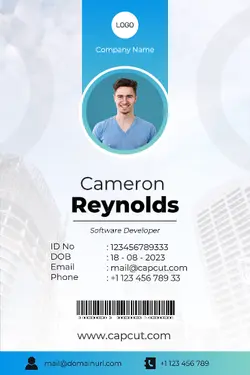 Business Id card For Printed Layout