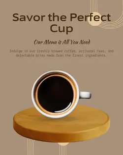 Foods & Beverage Menu