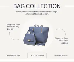 Fashion Bag Collection Facebook Post
