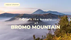 Youtube Thumbnail - Vlog Travel Bromo