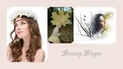 Non-Marketing Facebook Cover Beauty Bloger Simple