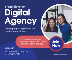 Business Digital Agency Promotion Facebook Post