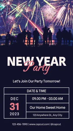 Other Industries New Years Party Instagram Story