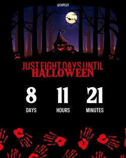 Halloween Countdown Instagram Post Potrait