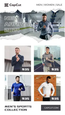 5 Multi-product Image Men's Clothes New Product