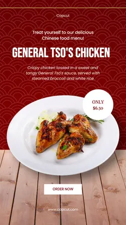 Food Chinese Food Promotion Instagram Story
