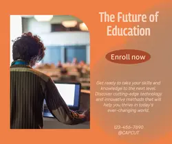 Education and training Announcement