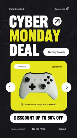 Cyber Monday Sale Instagram Story