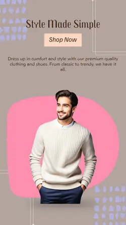 Clothing & Shoes Menu