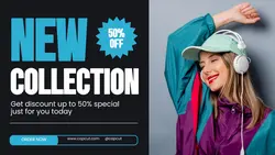 Fashion New Collection Modern Twitter Post