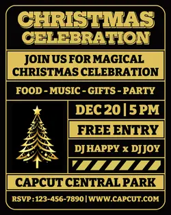 Christmas Celebration Invitation Instagram Post