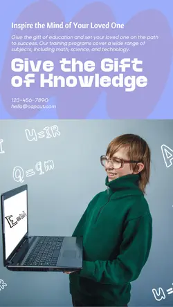 Education and training Gift