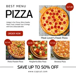 Pizza Promotion Instagram Post