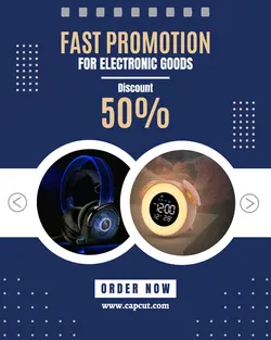 Electronic Promotion Potret Instagram