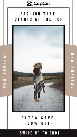 Fashion Hat Display New Arrival Instagram Story