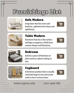 Furnishings Product Display Potret Instagram