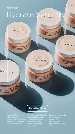 Beauty & Personal care Product display Detail Presentation