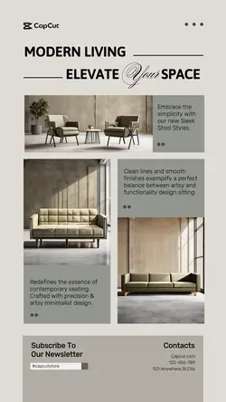 Furniture Product Display Tiktok