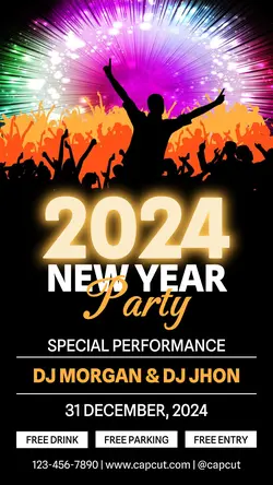 Other Industries 2024 New Year Party Promotion