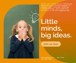Education and training Announcement