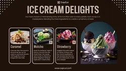 Ice Cream Menu Display YouTube Thumbnail