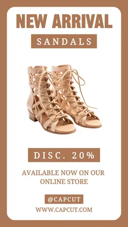 New Arrival Sandals Promotion
