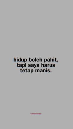 Recut | hidup boleh pahit