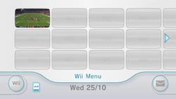 Recut | Wii Menu Template