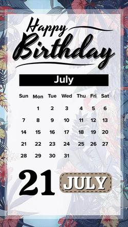 Recut | HBD 21 JULY 2024