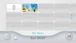 Recut | Wii Menu Template