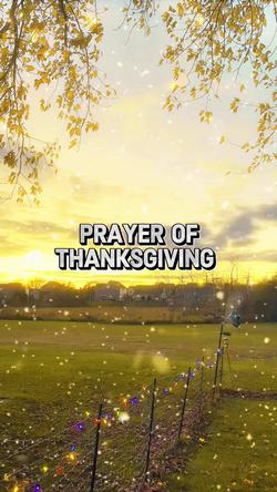 Recut | Thanksgiving Prayer 
