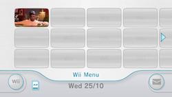 Recut | Wii Menu Template