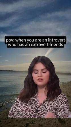 Recut | introvert meme 