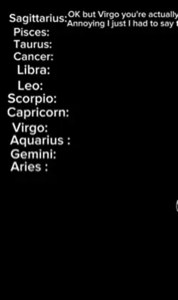 Zodiac signs 