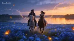 Dusk galloping 