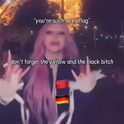 ur a red flag