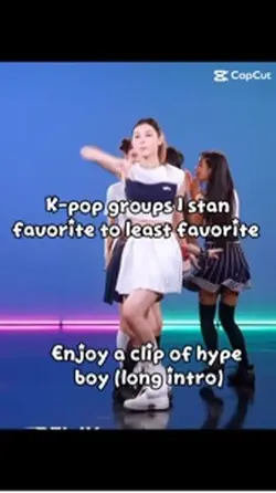 K-pop groups I stan