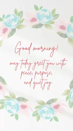 Good Morning