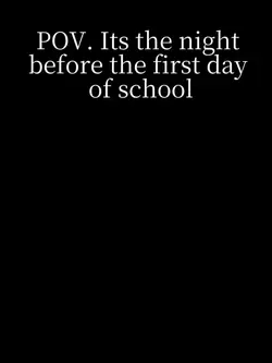 night before school