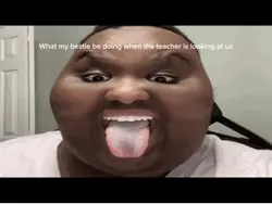 When the teacher is 