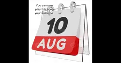 August 10th!!!