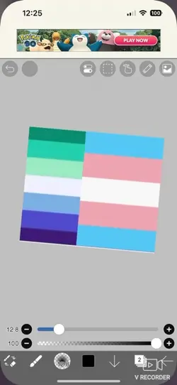 Mixing pride flags