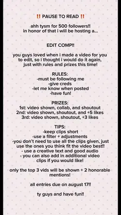 edit comp!! 