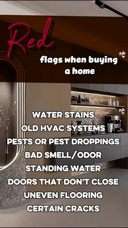 Red flags in 🏡